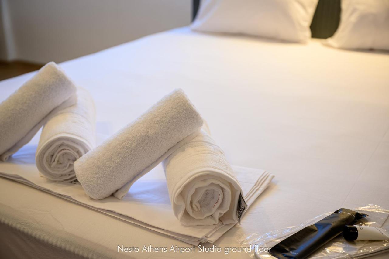 Nesto Athens Airport Zen Apartment Spata  Bagian luar foto