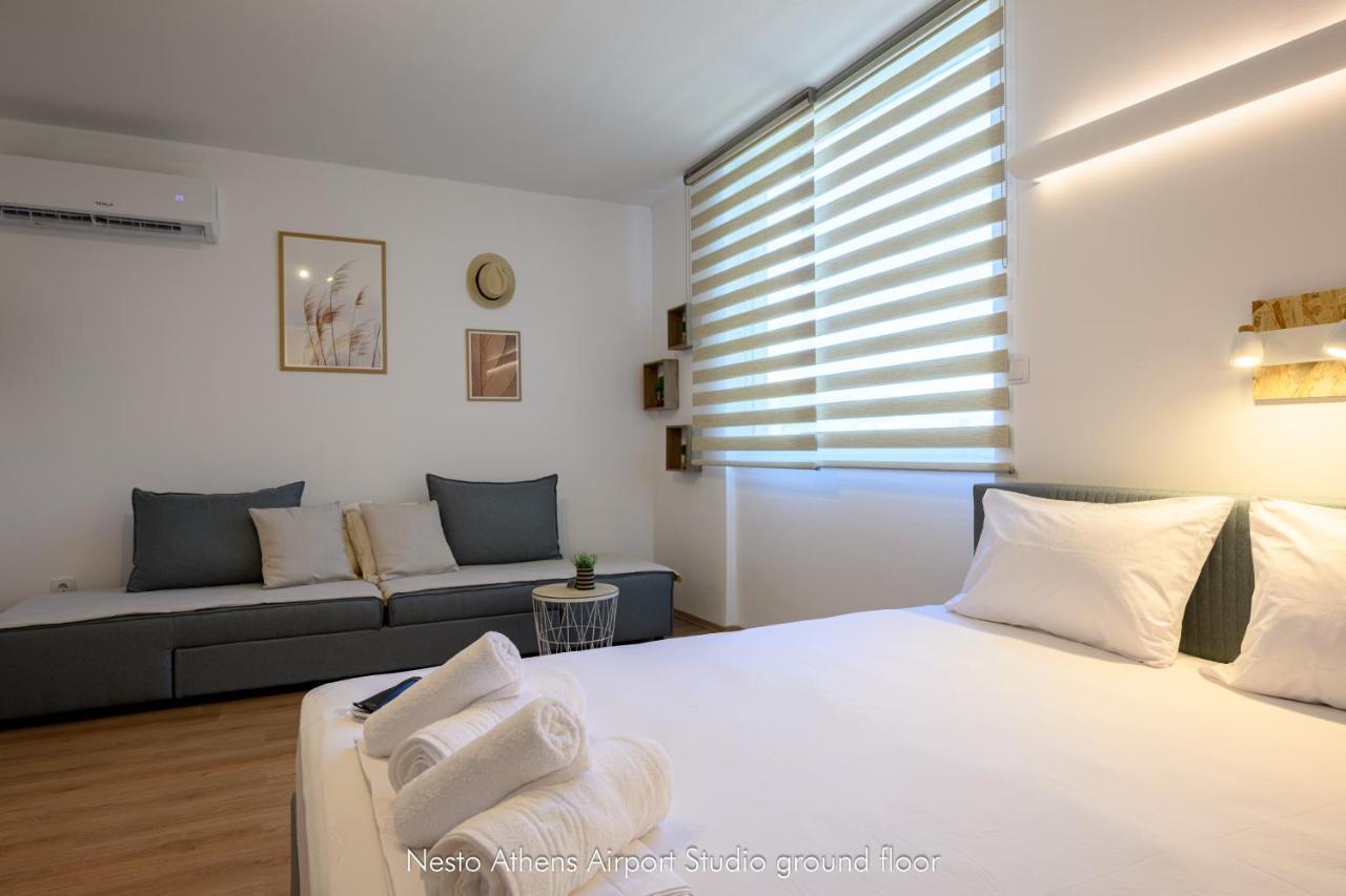 Nesto Athens Airport Zen Apartment Spata  Bagian luar foto