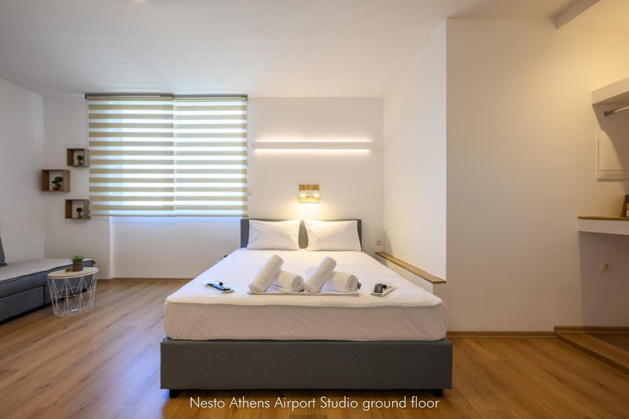 Nesto Athens Airport Zen Apartment Spata  Bagian luar foto