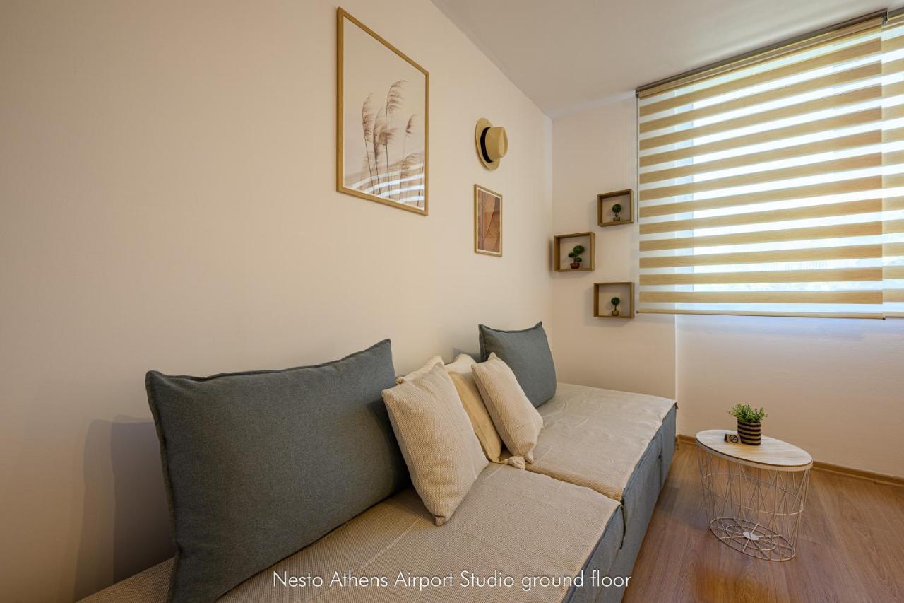 Nesto Athens Airport Zen Apartment Spata  Bagian luar foto