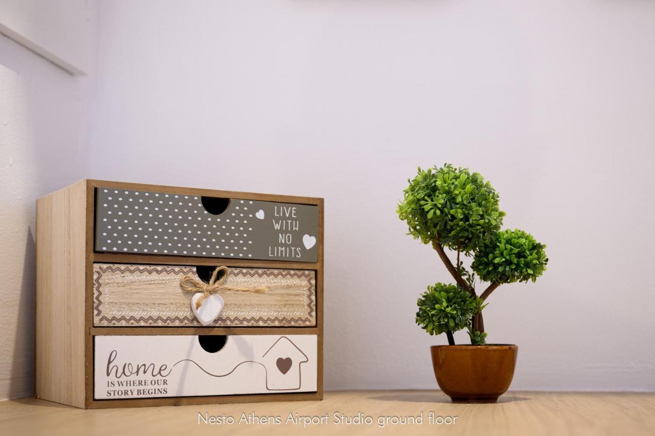 Nesto Athens Airport Zen Apartment Spata  Bagian luar foto