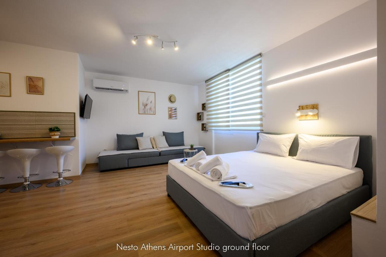 Nesto Athens Airport Zen Apartment Spata  Bagian luar foto