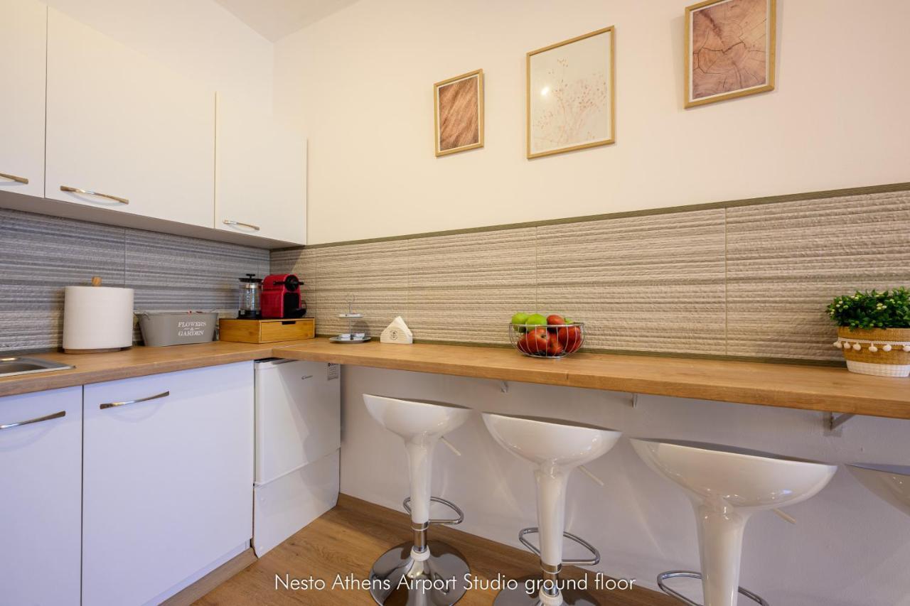 Nesto Athens Airport Zen Apartment Spata  Bagian luar foto