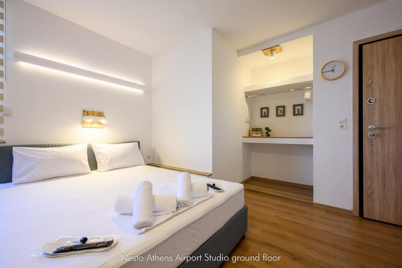 Nesto Athens Airport Zen Apartment Spata  Bagian luar foto