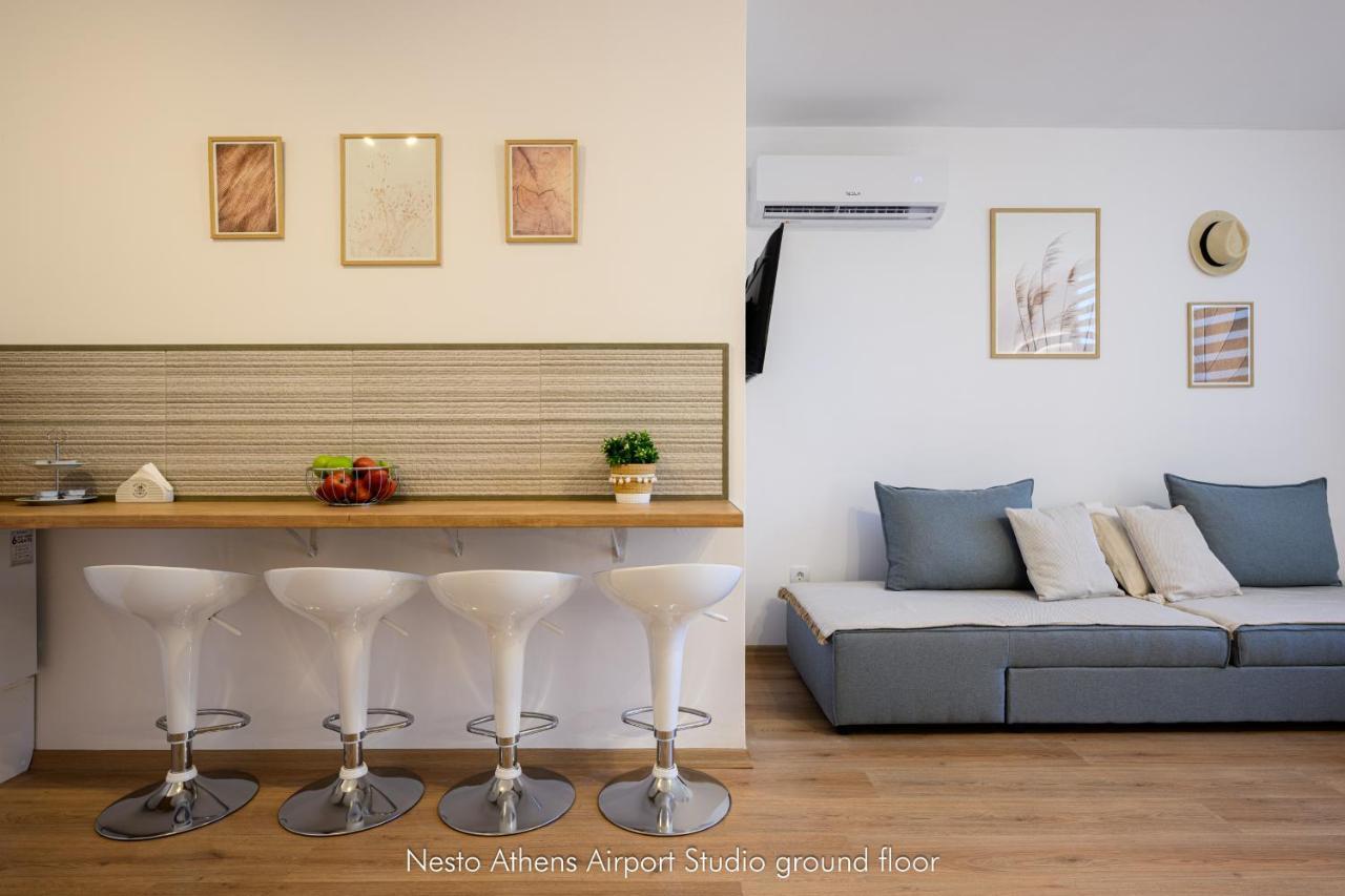 Nesto Athens Airport Zen Apartment Spata  Bagian luar foto