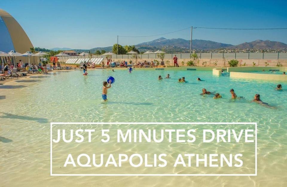 Nesto Athens Airport Zen Apartment Spata  Bagian luar foto